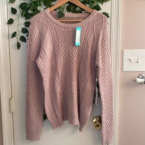 Evolution by Cyrus blush cozy sweater